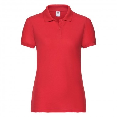 Поло "Lady-Fit 65/35 Polo", красный