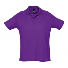 Рубашка поло мужская SUMMER II, фиолетовый