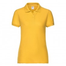 Поло "Lady-Fit 65/35 Polo", желтый Поло "Lady-Fit 65/35 Polo", желтый