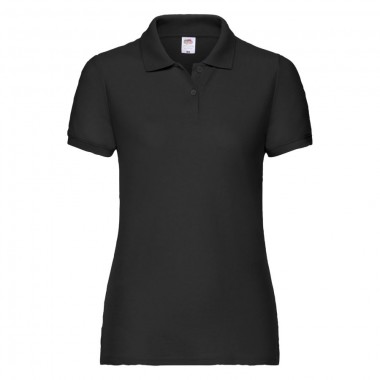 Поло "Lady-Fit 65/35 Polo", чёрный