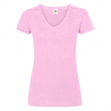 Футболка "Lady-Fit V-Neck T", розовый