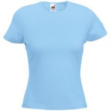 Футболка "Lady-Fit Crew Neck T", голубой