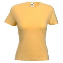 Футболка "Lady-Fit Crew Neck T", желтый