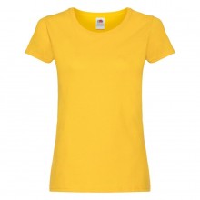 Футболка женская "Original T", желтый