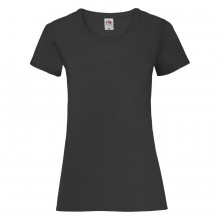 Футболка женская “Lady Fit Valueweight T“, чёрный