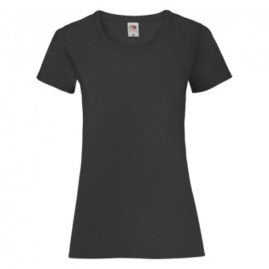 Футболка женская “Lady Fit Valueweight T“, чёрный