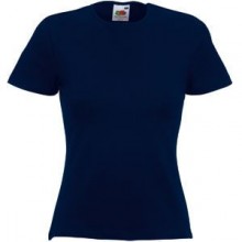 Футболка "Lady-Fit Crew Neck T", синий