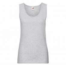 Майка женская "Lady-Fit Valueweight Vest", серый Майка женская "Lady-Fit Valueweight Vest", серый