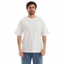 Футболка Kyoto из джерси 180 г/м2 с пич отделкой, унисекс, молочный