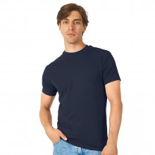 Футболка HD Fit короткий рукав с эластаном_S, мужская,тёмно-синий