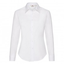 Рубашка "Lady-Fit Long Sleeve Oxford Shirt", белый Рубашка "Lady-Fit Long Sleeve Oxford Shirt", белый