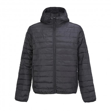 Куртка мужская "STREAM HOODED" 280 Т, Черный