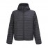Куртка мужская "STREAM HOODED" 280 Т, Черный
