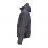 Куртка мужская "STREAM HOODED" 280 Т, Черный