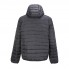 Куртка мужская "STREAM HOODED" 280 Т, Черный