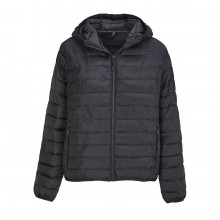 Куртка женская "STREAM HOODED" 280 Т, Черный Куртка женская "STREAM HOODED" 280 Т, Черный
