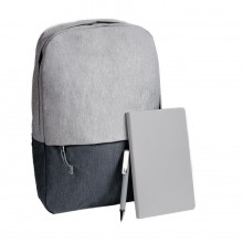 Подарочный набор READYPACK: рюкзак, ручка, блокнот, серый Подарочный набор READYPACK: рюкзак, ручка, блокнот, серый