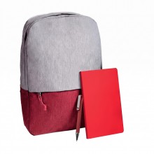 Подарочный набор READYPACK: рюкзак, ручка, блокнот, красный Подарочный набор READYPACK: рюкзак, ручка, блокнот, красный
