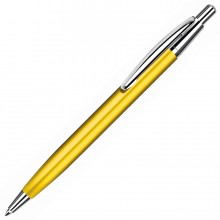 EPSILON, ручка шариковая, желтый/хром, металл