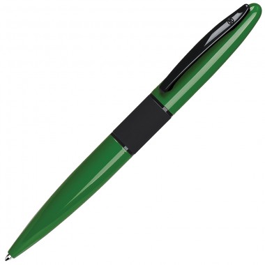 STREETRACER, ручка шариковая, зеленый/черный, металл