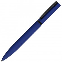 MIRROR BLACK, ручка шариковая, темно-синий, металл, софт- покрытие. черные чернила