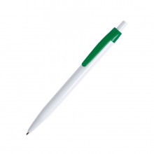KIFIC, ручка шариковая, белый/зеленый, пластик