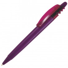 X-8 FROST, ручка шариковая, фростированный сиреневый, пластик