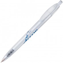X-1 FROST, ручка шариковая, фростированный белый, пластик