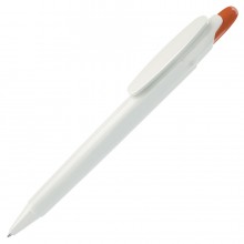 OTTO, ручка шариковая, оранжевый/белый, пластик