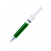 Шариковая ручка MEDIC, зеленая, пластик