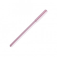 Ручка гелевая DELRAY с колпачком, розовый, пластик