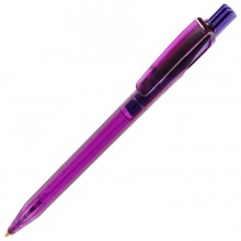 TWIN LX, ручка шариковая, прозрачный сиреневый, пластик