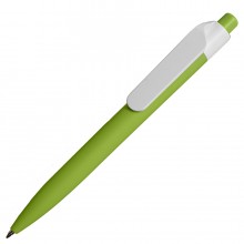 Ручка шариковая N16 soft touch, зеленое яблоко, пластик, цвет чернил синий Ручка шариковая N16 soft touch, зеленое яблоко, пластик, цвет чернил синий