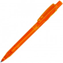 TWIN LX, ручка шариковая, прозрачный оранжевый, пластик