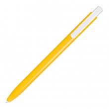 ELLE, ручка шариковая, желтый/белый, пластик