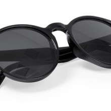 Солнцезащитные очки NIXTU, черный, пластик