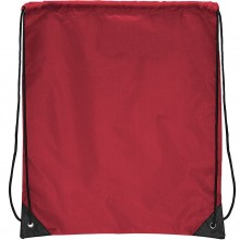 Рюкзак "Promo"; красный; 33х38,5х1см; полиэстер; шелкография