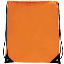 Рюкзак "Promo"; оранжевый; 33х38,5х1см; полиэстер; шелкография