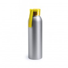 Бутылка для воды "Tukel", 0 x 23 x 0 cm, алюминий, пластик, 650 мл., желтый
