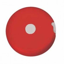 Рулетка "Кнопка" (1,5 м); красный; D=5 см; H=1,2 см; пластик; тампопечать