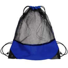Рюкзак мешок с укреплёнными уголками Mesh, синий, 35*41 см, полиэстер 210D Рюкзак мешок с укреплёнными уголками Mesh, синий, 35*41 см, полиэстер 210D