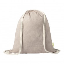 Рюкзак "Konim", бежевый, 42x38 см, 100% переработанный хлопок, 120 г/м2