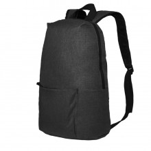 Рюкзак BASIC, темно серый меланж, 27x40x13 см, oxford 300D Рюкзак BASIC, темно серый меланж, 27x40x13 см, oxford 300D