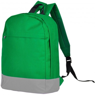 Рюкзак "URBAN", зеленый/серый, 39х29х12 cм, полиестер 600D, шелкография