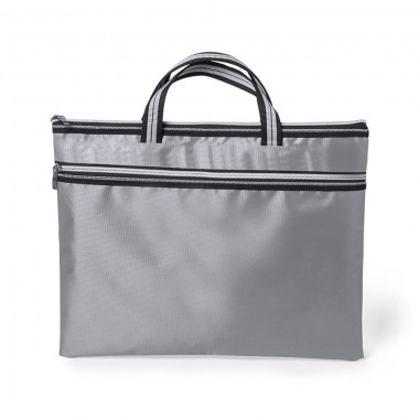 Конференц-сумка NORTON, серый, 37 х 30 см, 100% полиэстер 300D