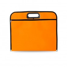 Конференц-сумка JOIN, оранжевый, 38 х 32 см, 100% полиэстер 600D