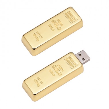 Флеш-карта USB 8GB "На вес золота"