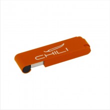 Флеш-карта "Case", объем памяти 8GB, оранжевый, прорезиненная поверхность