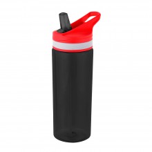 Бутылка Easy pot из боросиликатного стекла с инфьюзером - Красный PP