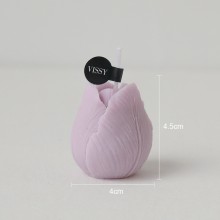 Свеча Тюльпан Оксфорд, сиреневый Свеча Тюльпан Оксфорд, сиреневый